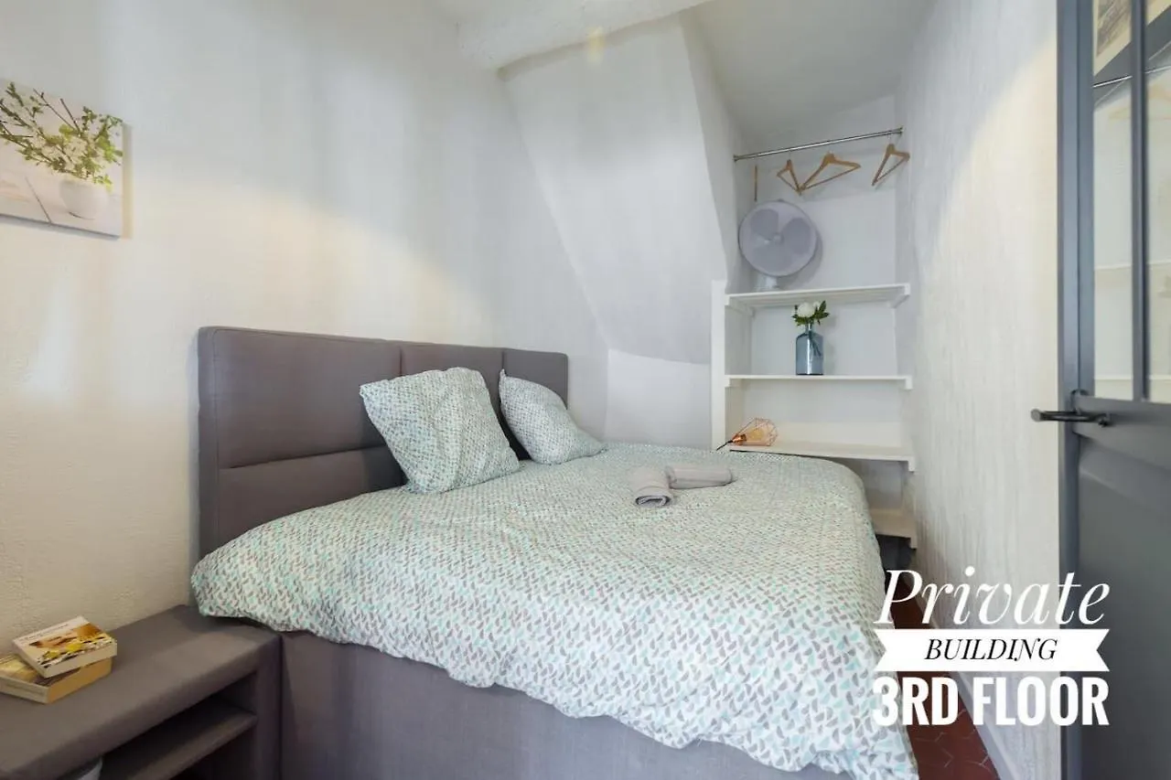 公寓 Private Building, 4 Apts, Unique At Nice- Old Town 法国