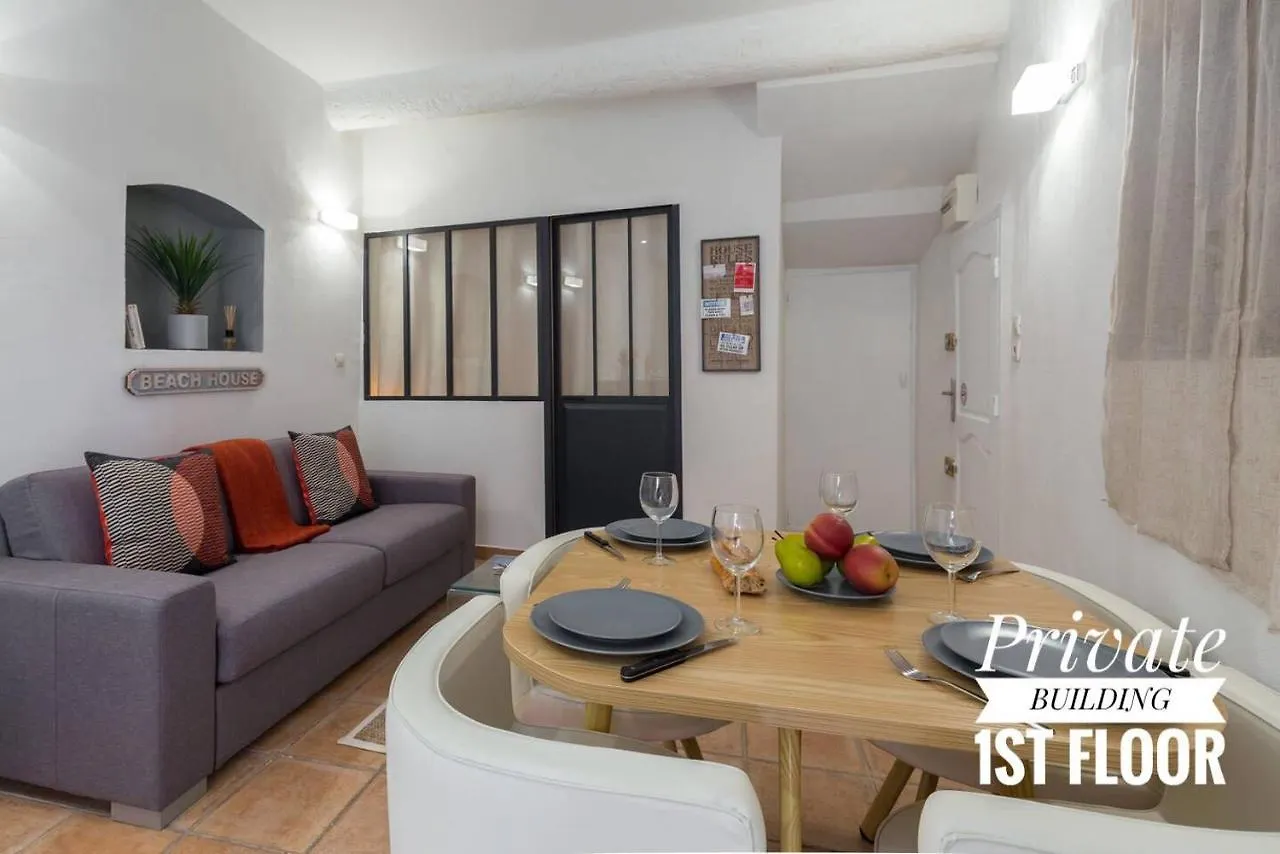 公寓 Private Building, 4 Apts, Unique At Nice- Old Town 法国