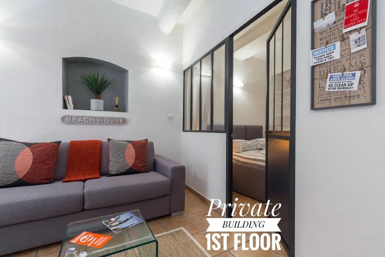 公寓 Private Building, 4 Apts, Unique At Nice- Old Town