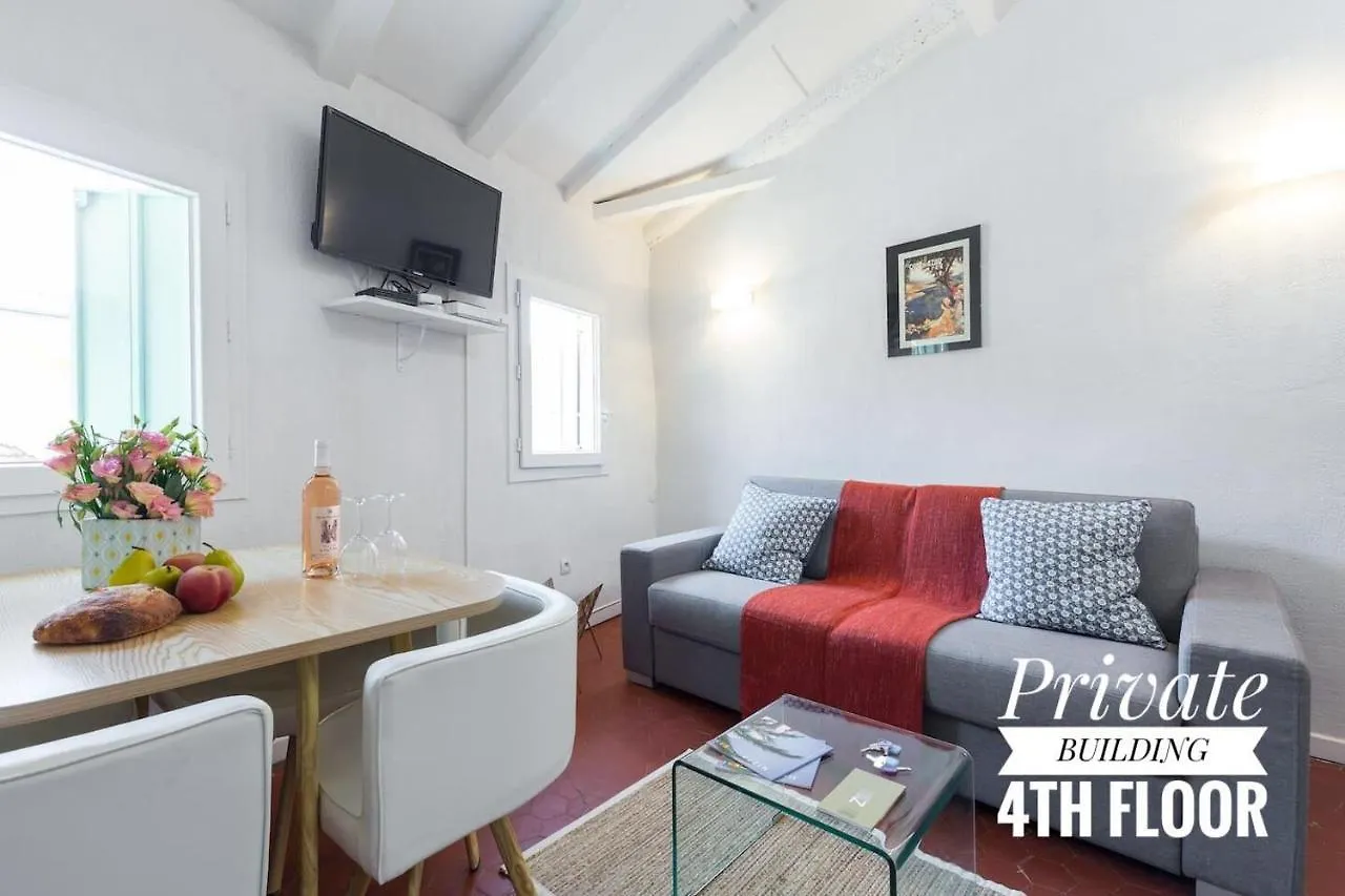 Private Building, 4 Apts, Unique At Nice- Old Town France